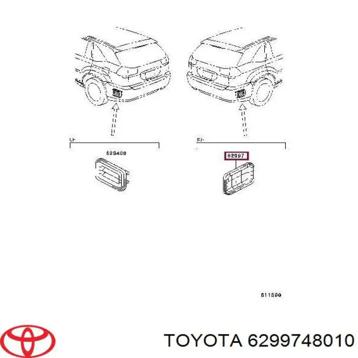  Toyota 6299748010 ціна, від 6.33 USD