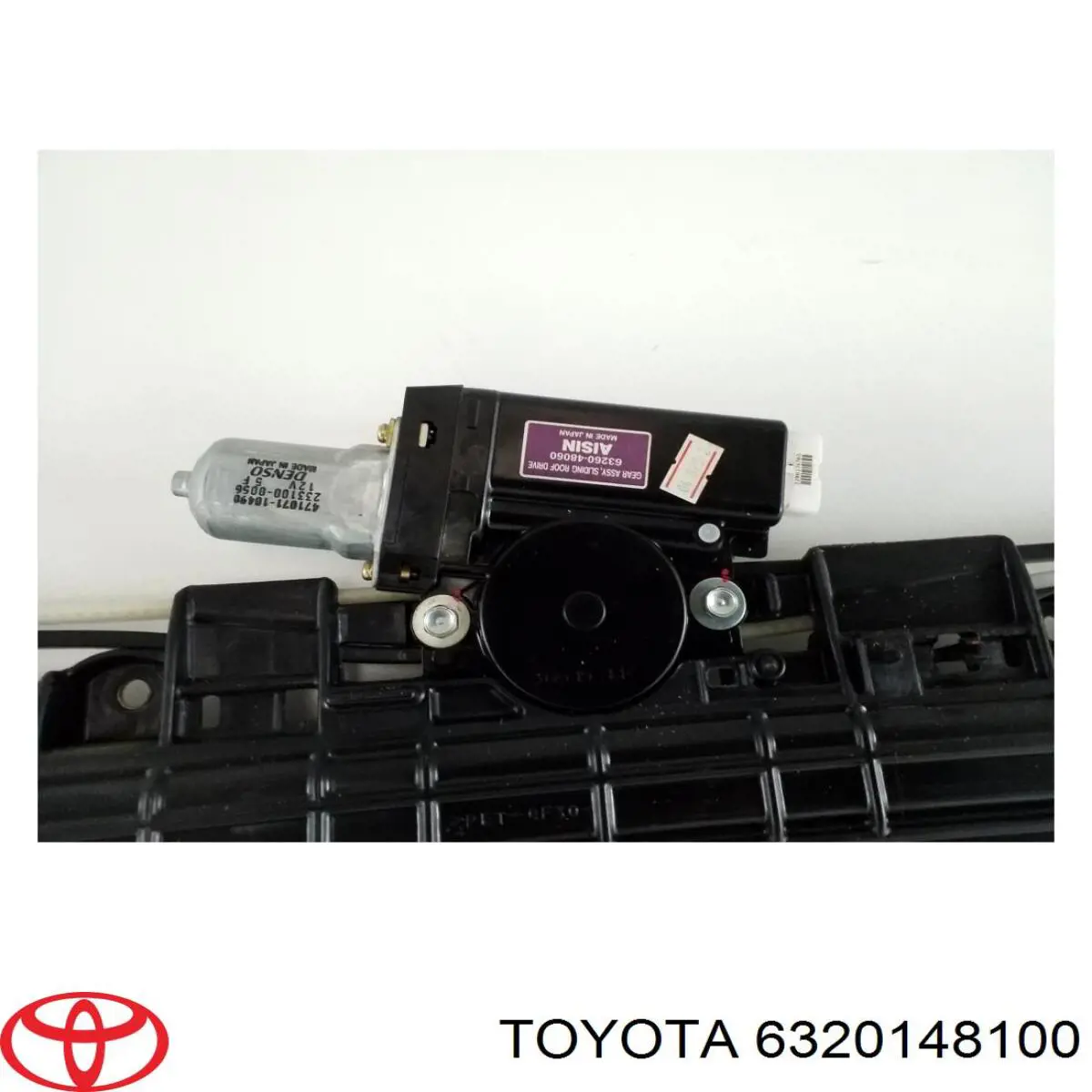 Скло люка даху Toyota 6320148100 ціна, від 114.02 USD
