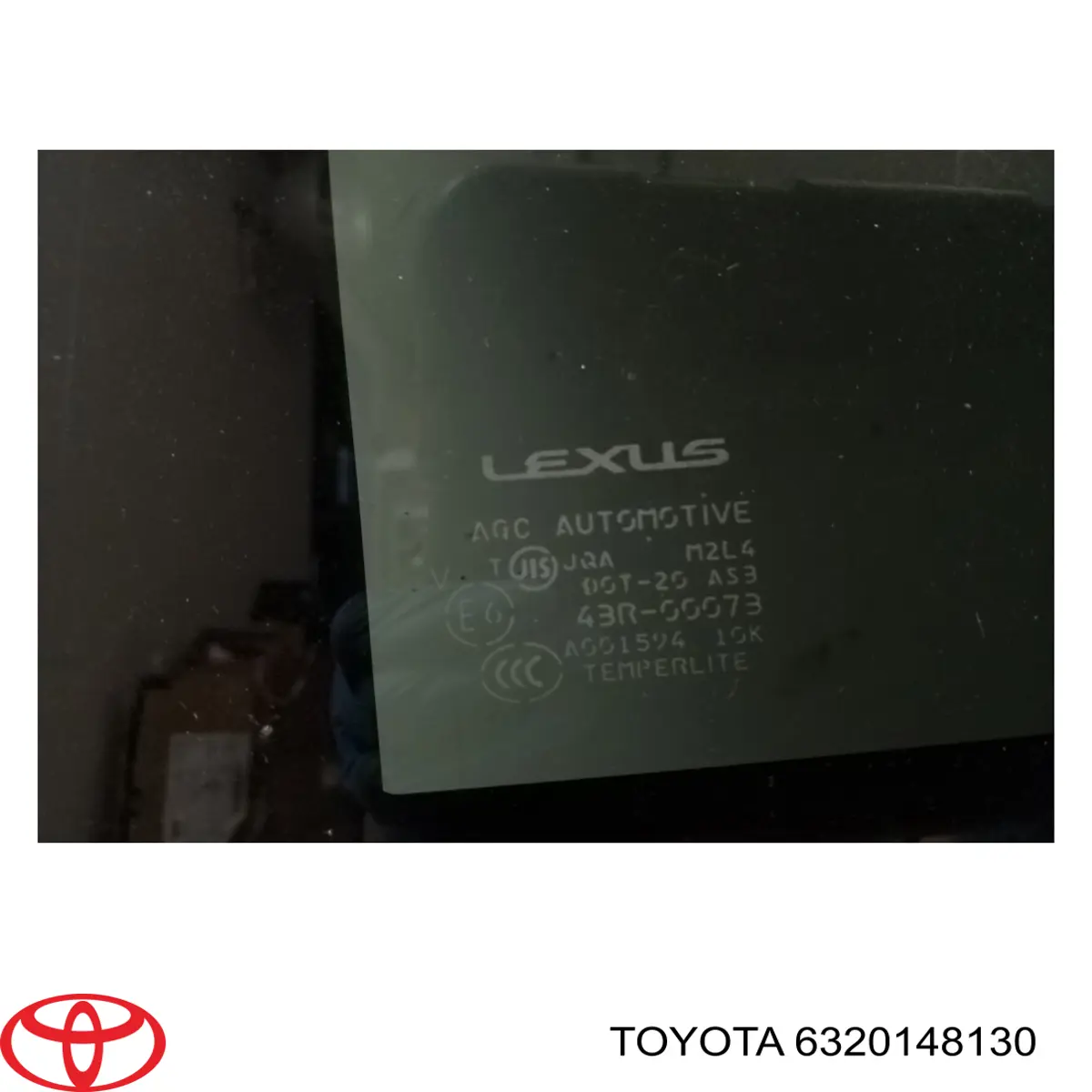 Скло люка даху Toyota 6320148130 ціна, від 98.43 USD