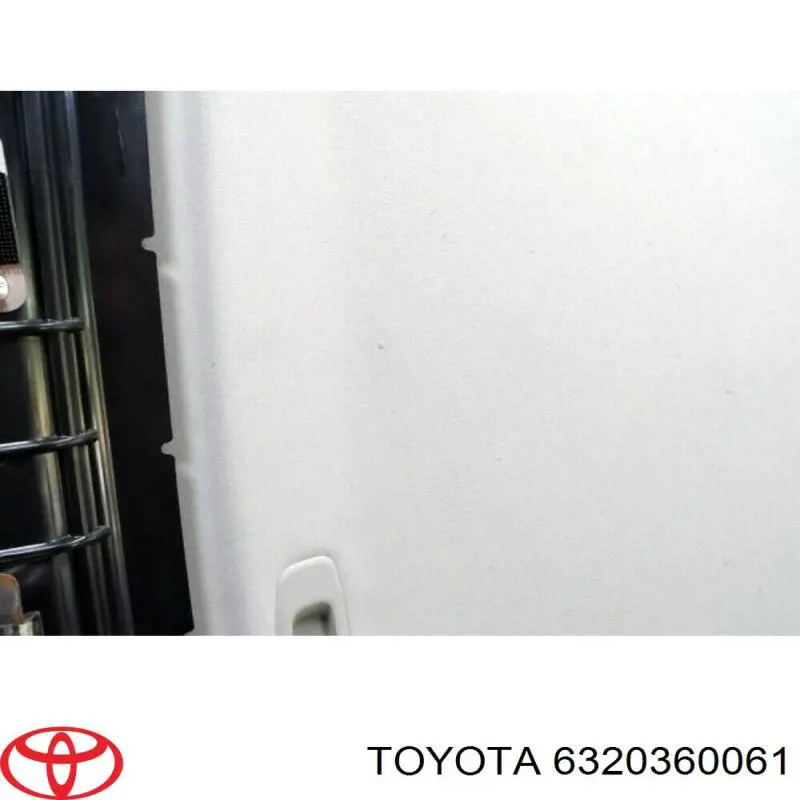 Панель люка Toyota 6320360061 ціна, від 422.19 USD