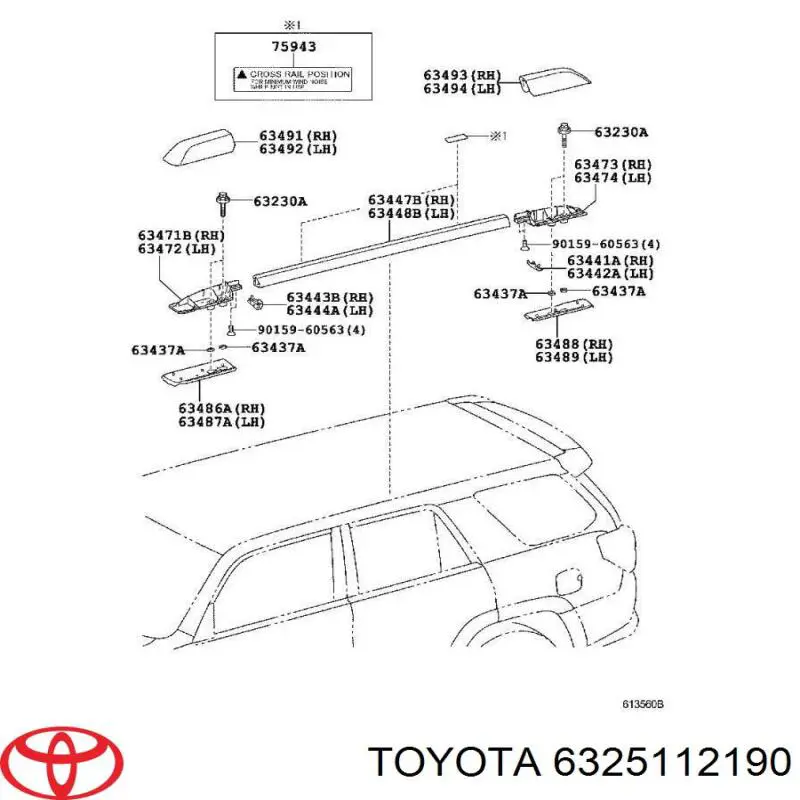 6325112190 Toyota Ущільнювачі