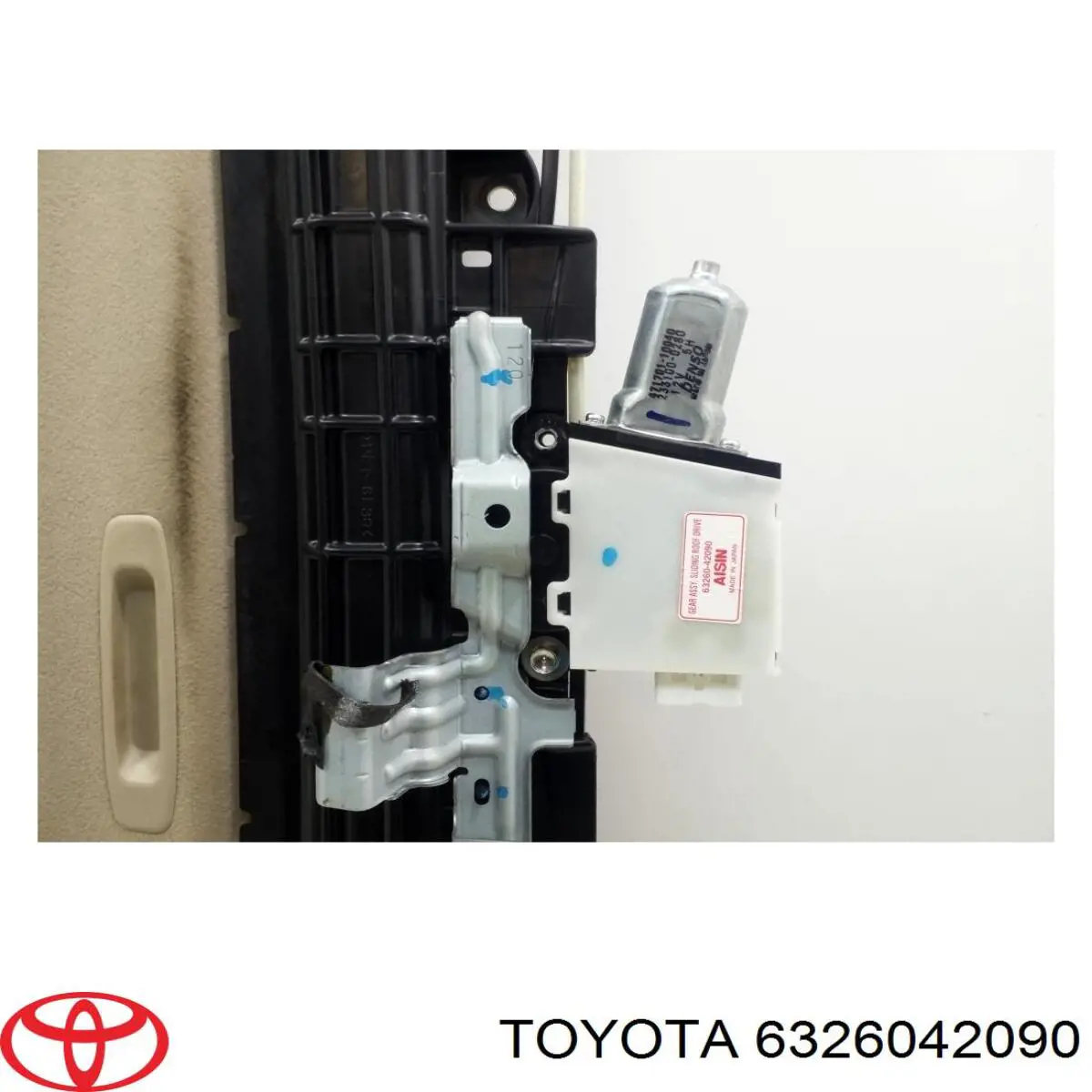 Двигун приводу люка Toyota 6326042090