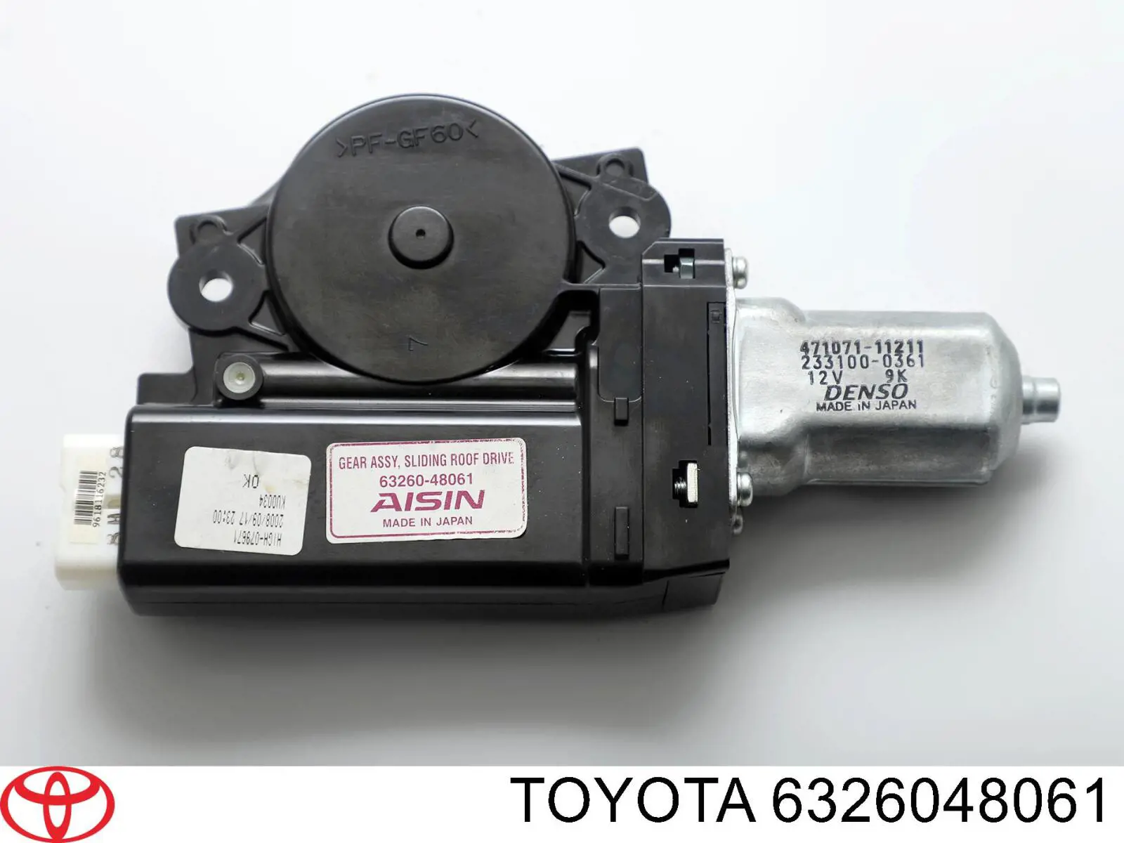 Купити 6326048061 Toyota Двигун приводу люка
