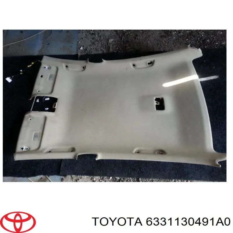 6331130491A0 Toyota оббивка даху (стеля)