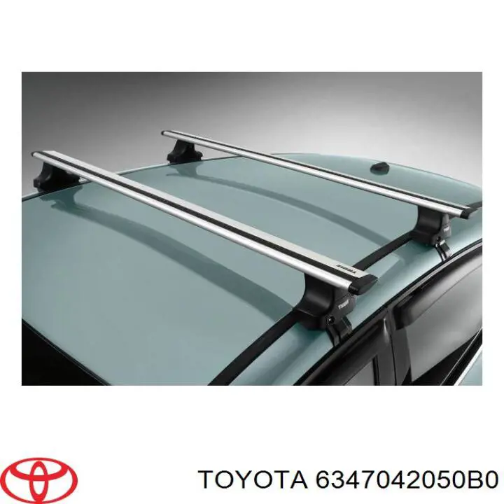 Рейлінг даху лівий Toyota 6347042050B0 ціна, від 49.72 USD