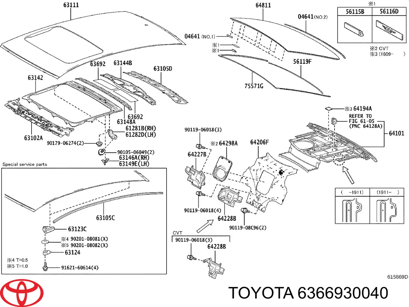  6366930040 Toyota