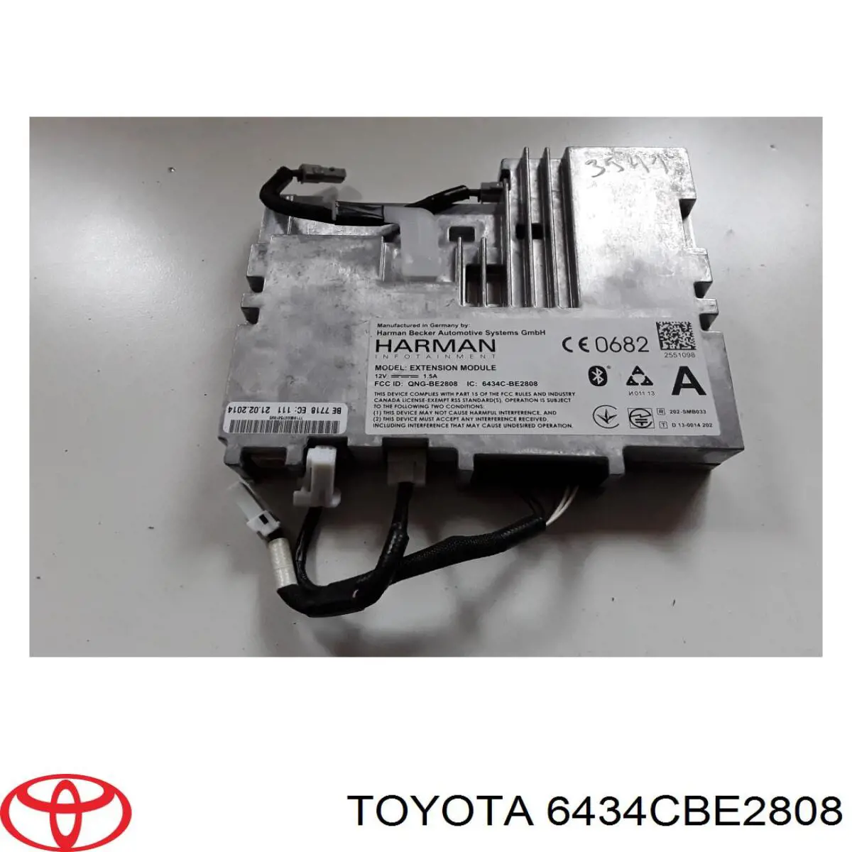  Toyota 6434CBE2808 ціна, від 126.69 USD