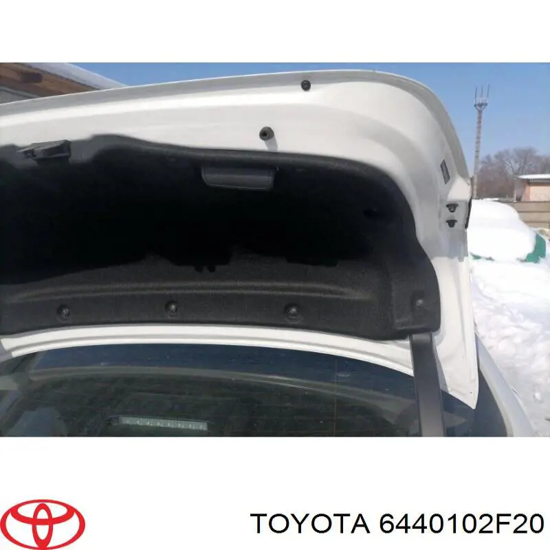 Купити 6440102F20 Toyota Кришка багажника