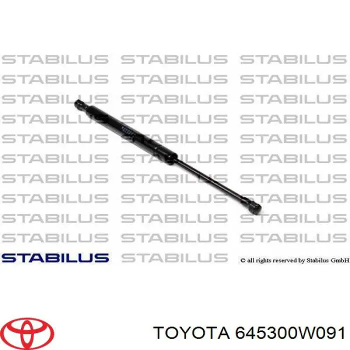 Амортизатор багажника GS1007 Magneti Marelli