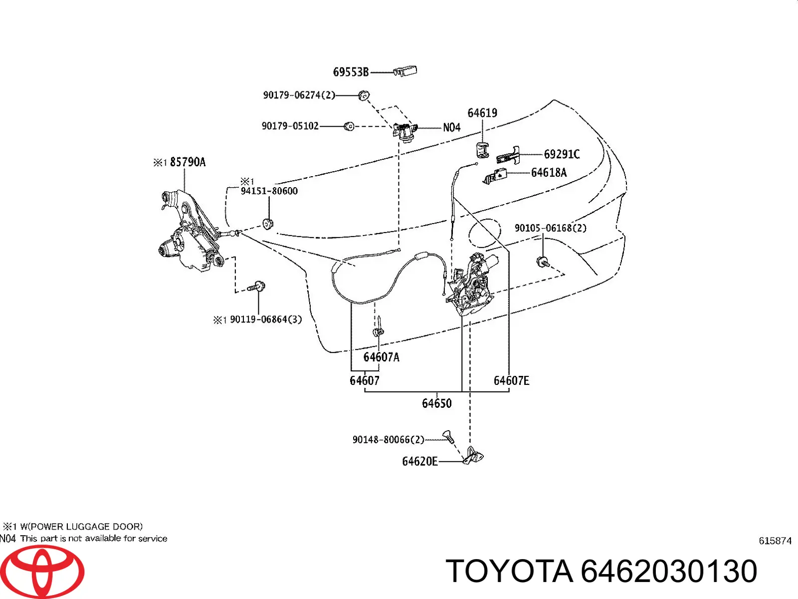 6462030130 Toyota 