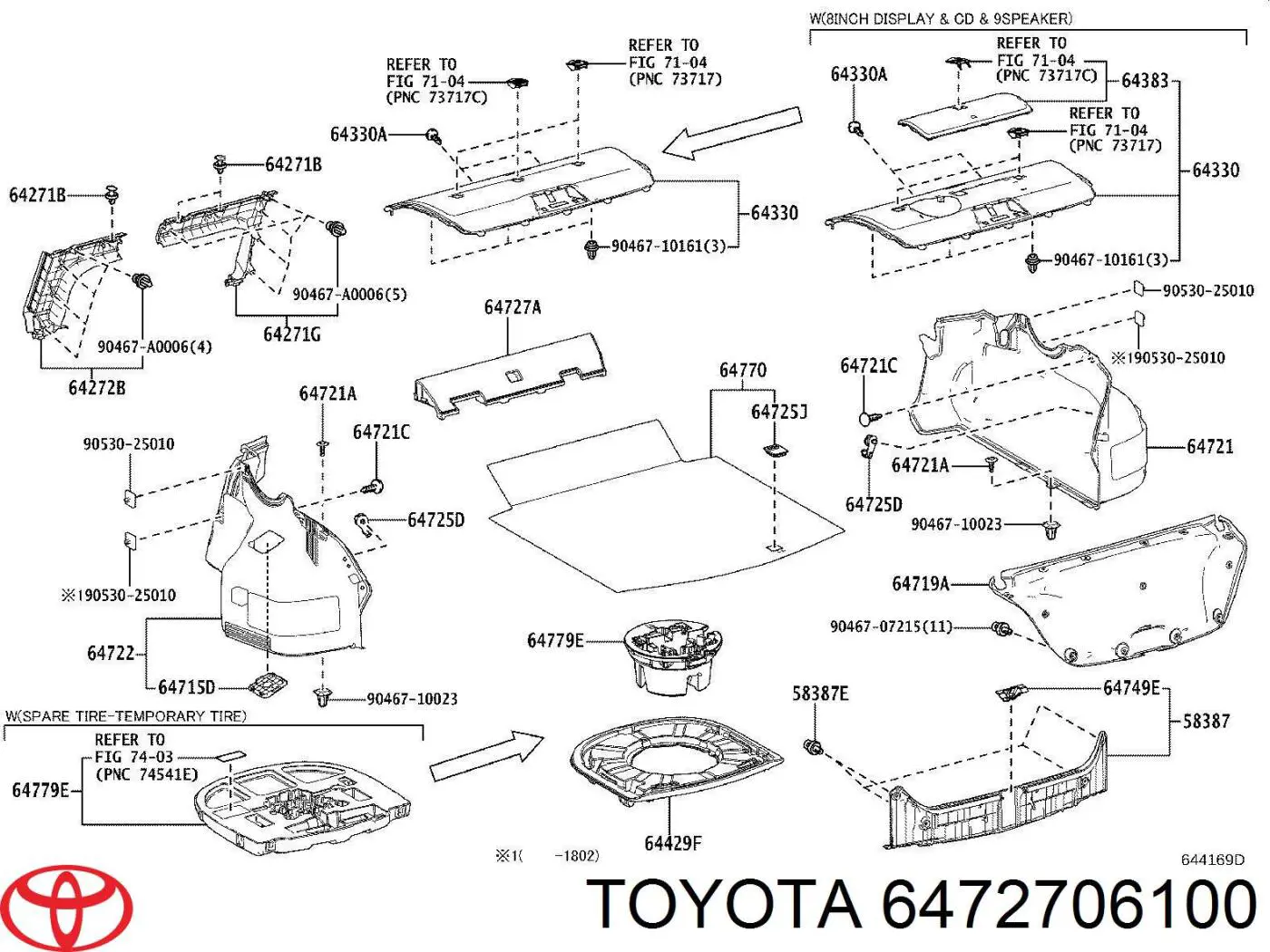 6472706100 Toyota 