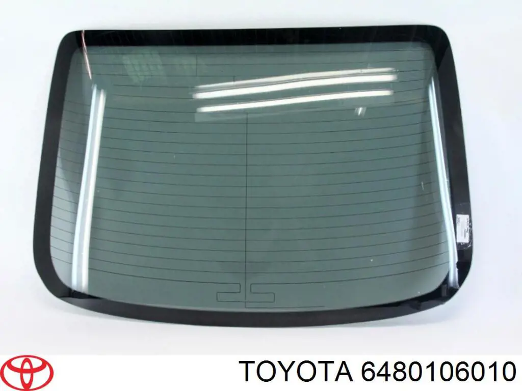 Скло автомобільне заднє Toyota 6480106010 ціна, від 168.73 USD
