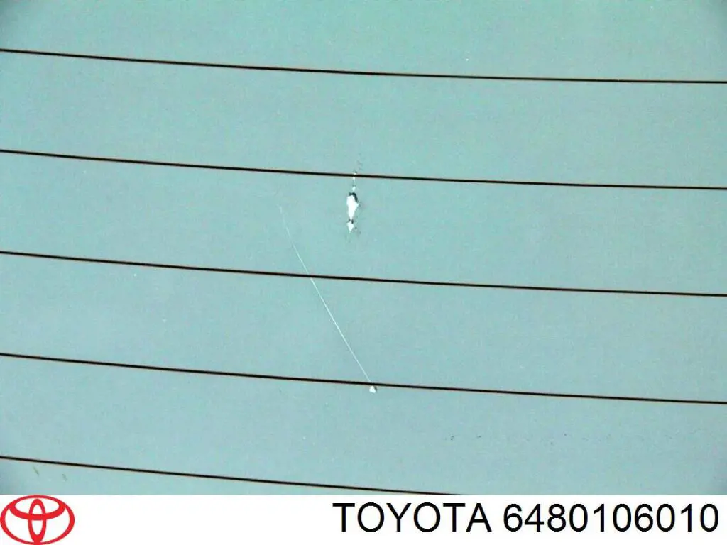 6480106010 Toyota Заднє вікно