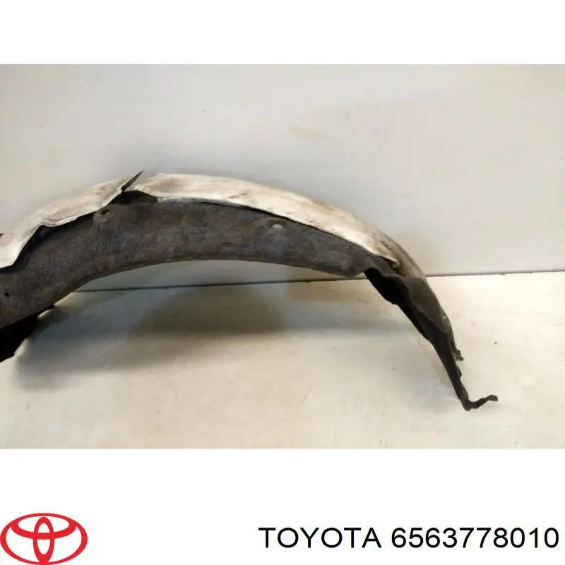 Підкрилок заднього крила, правий 6563778010 Toyota