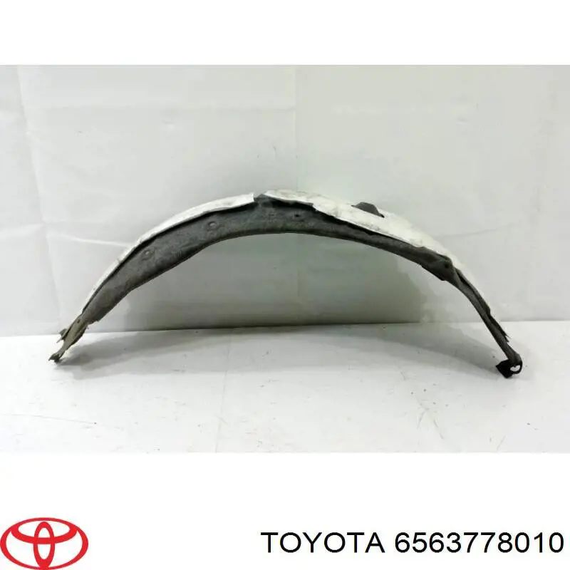 Підкрилок заднього крила, правий Toyota 6563778010