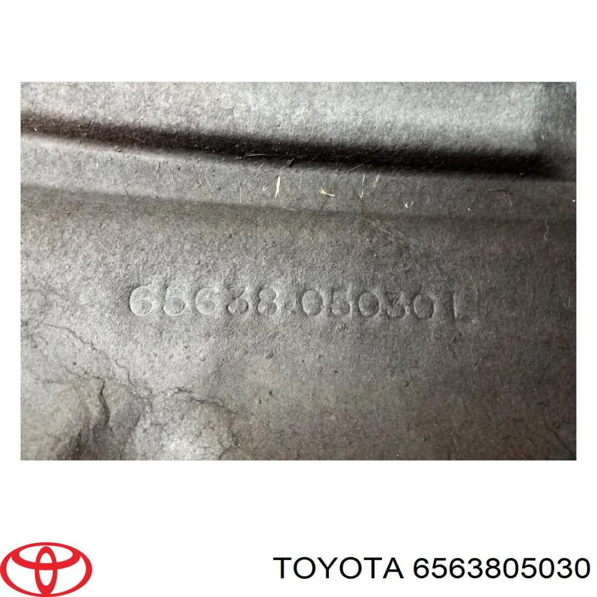 Підкрилок заднього крила, лівий 6563805030 Toyota