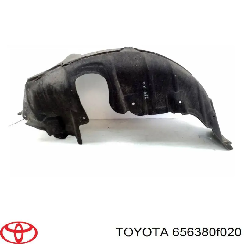 Купити 656380F020 Toyota Підкрилок заднього крила, лівий