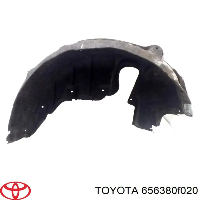 656380F020 Toyota Підкрилок заднього крила, лівий