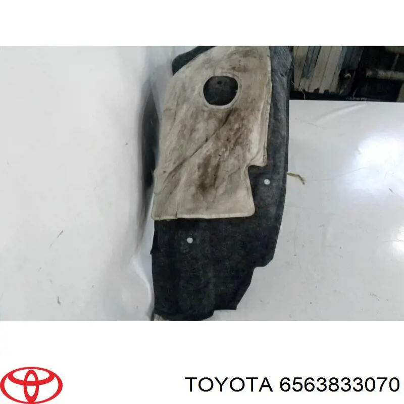 Підкрилок заднього крила, лівий 6563833070 Toyota