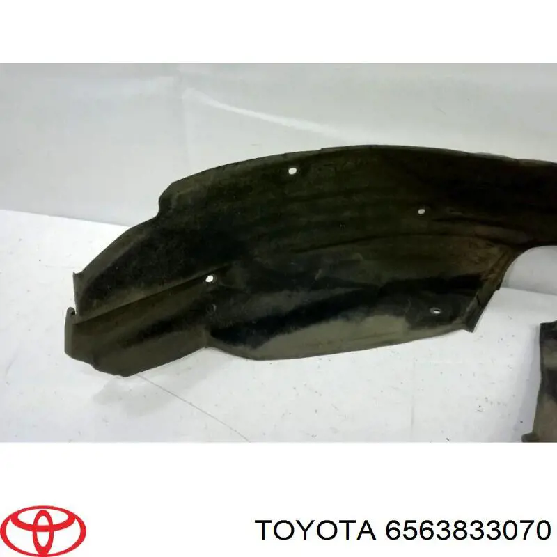 6563833070 Toyota Підкрилок заднього крила, лівий