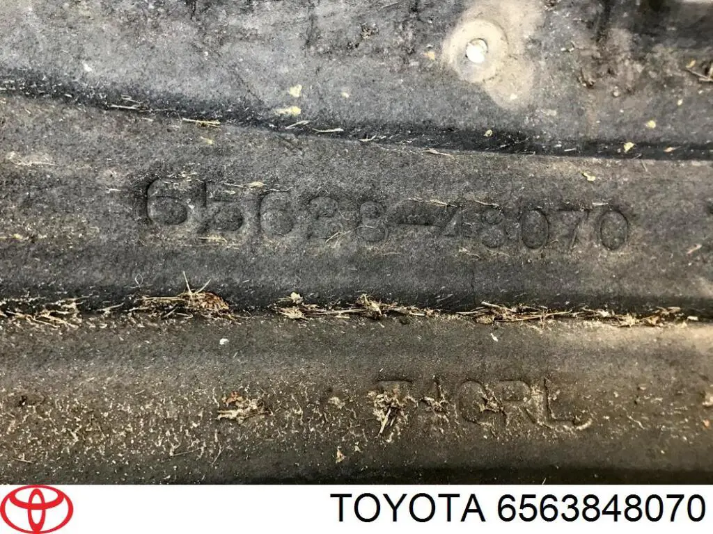 6563848070 Toyota Підкрилок заднього крила, лівий