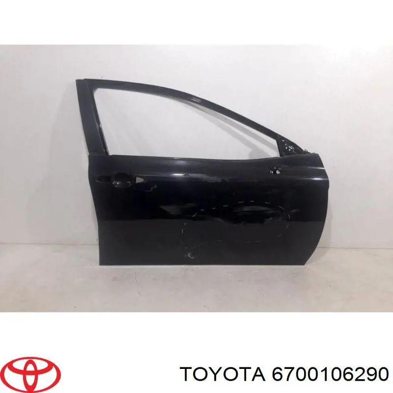 6700106290 Toyota Пасажирські передні двері