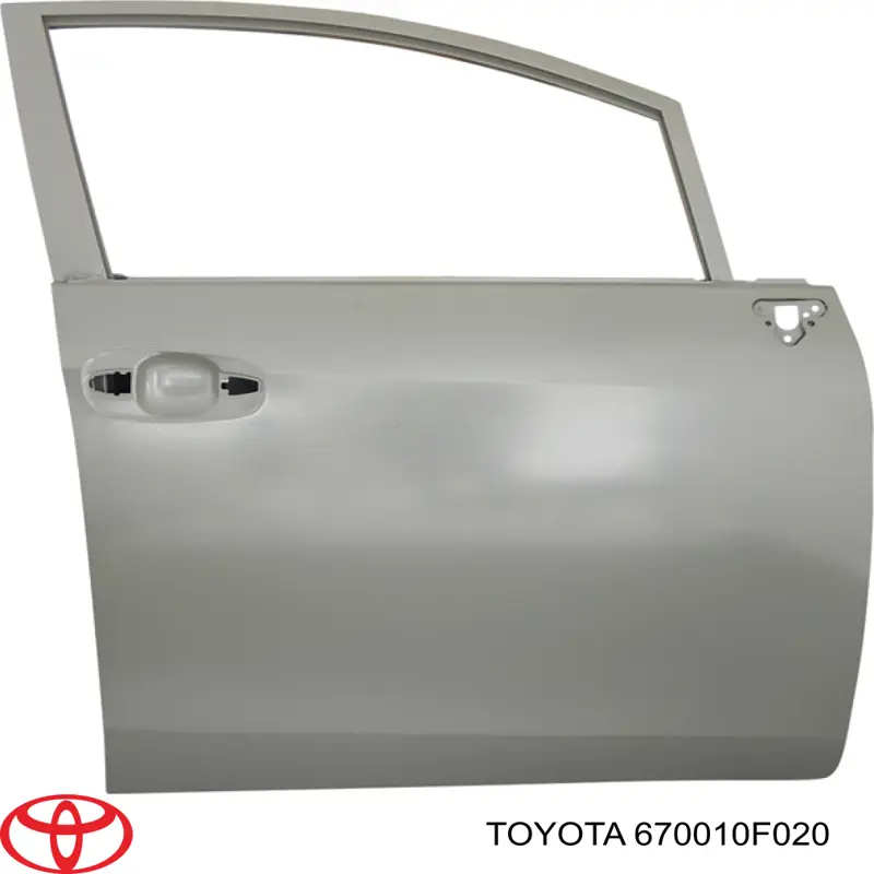 Двері передні, праві Toyota 670010F020 ціна, від 204.37 USD