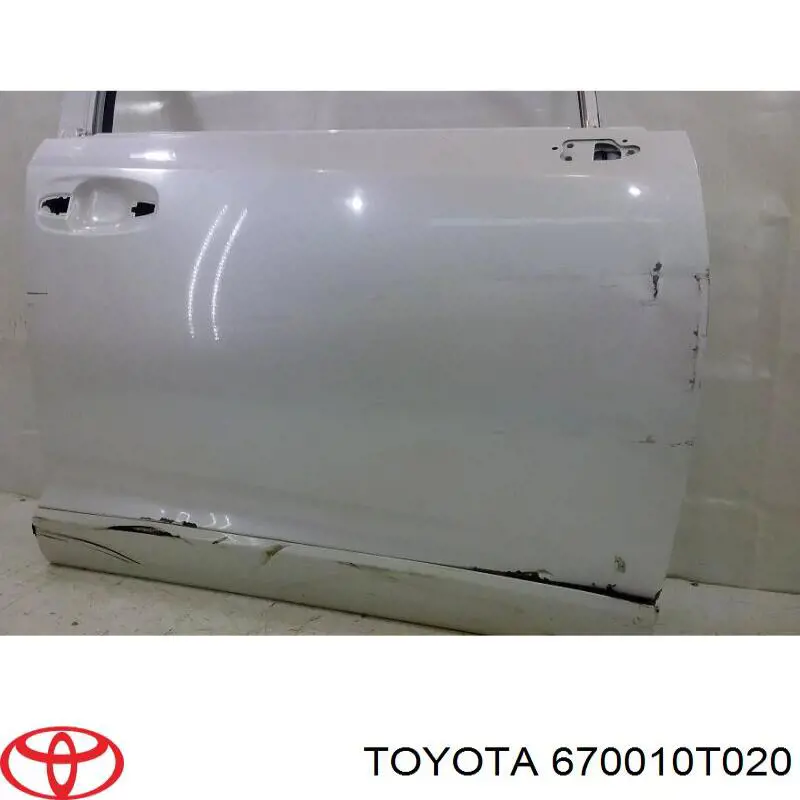 Купити 670010T020 Toyota Двері праві передні