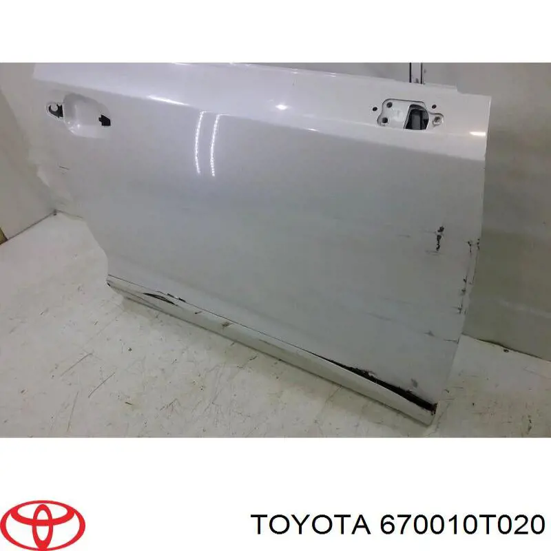 670010T020 Toyota Пасажирські передні двері