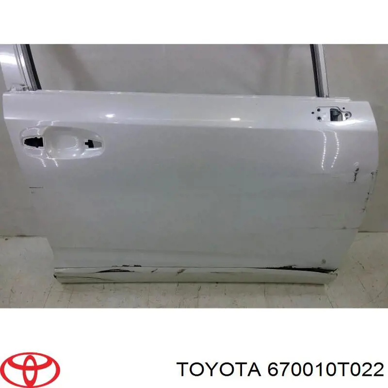Двері передні, праві Toyota 670010T022 ціна, від 696.78 USD