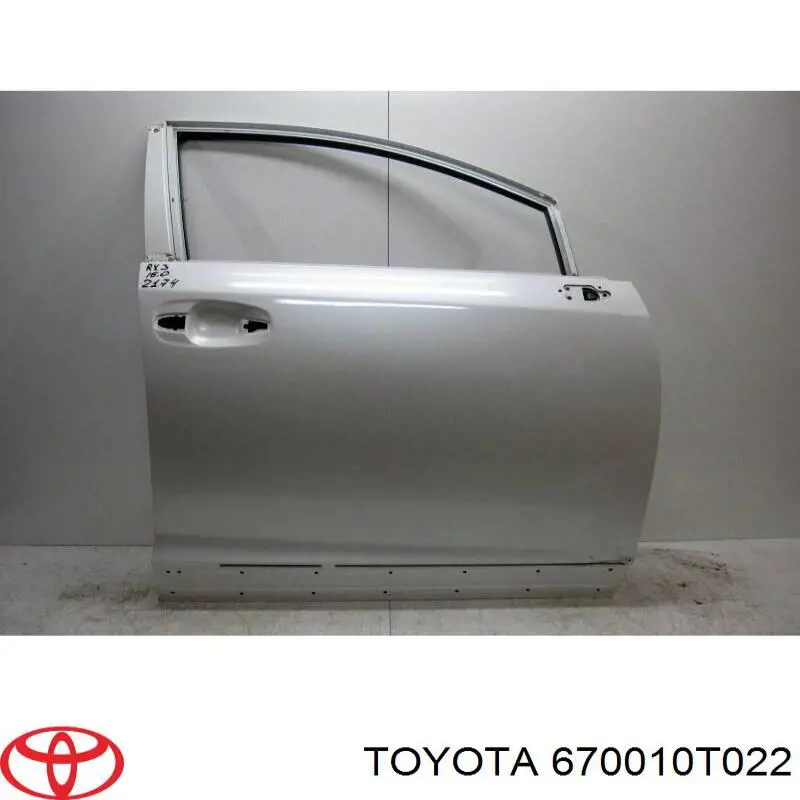 Купити 670010T022 Toyota Двері праві передні