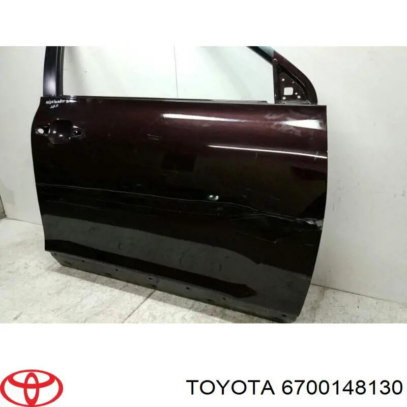 Двері передні, праві Toyota 6700148130 ціна, від 761.85 USD