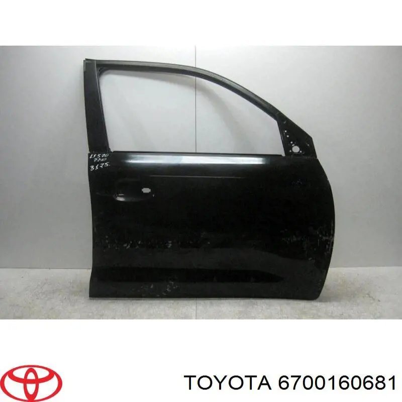 Купити 6700160681 Toyota Двері праві передні