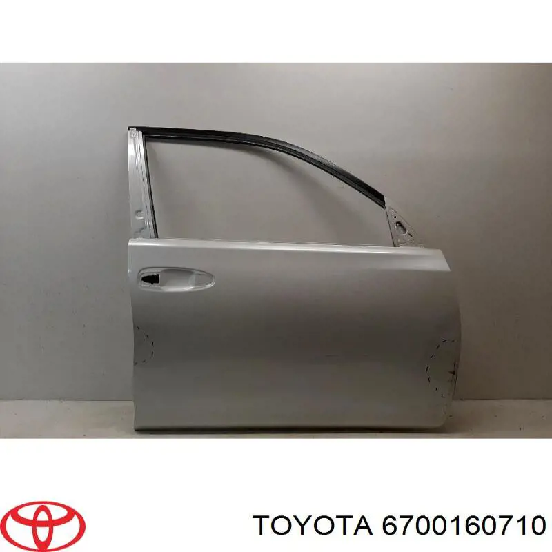 Двері передні, праві на Toyota Land Cruiser (J150)