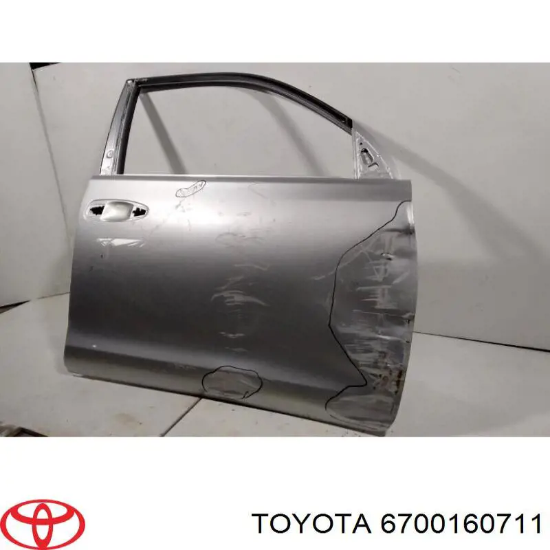 6700160711 Toyota Пасажирські передні двері