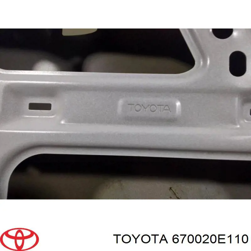 Двері передні, ліві Toyota 670020E110 ціна, від 430.81 USD