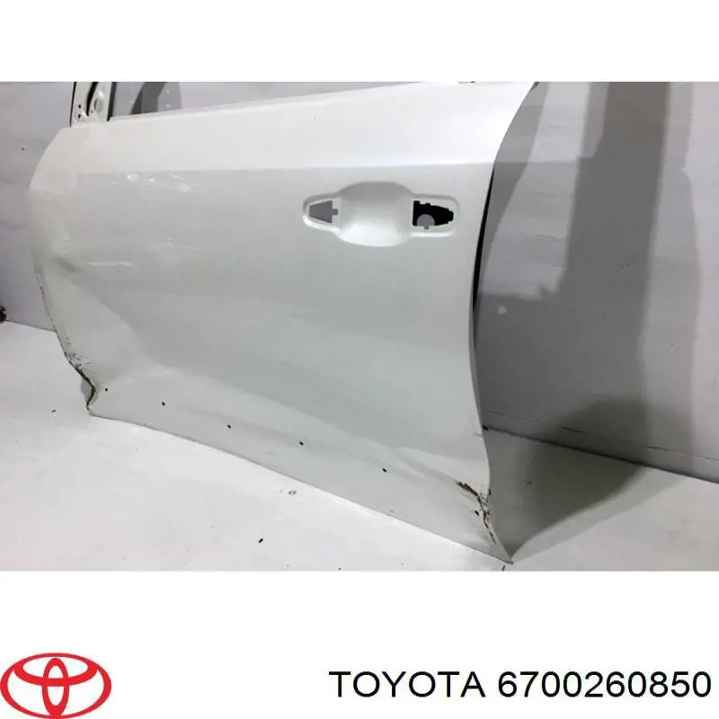 Двері передні, ліві Toyota 6700260850 ціна, від 1004.27 USD