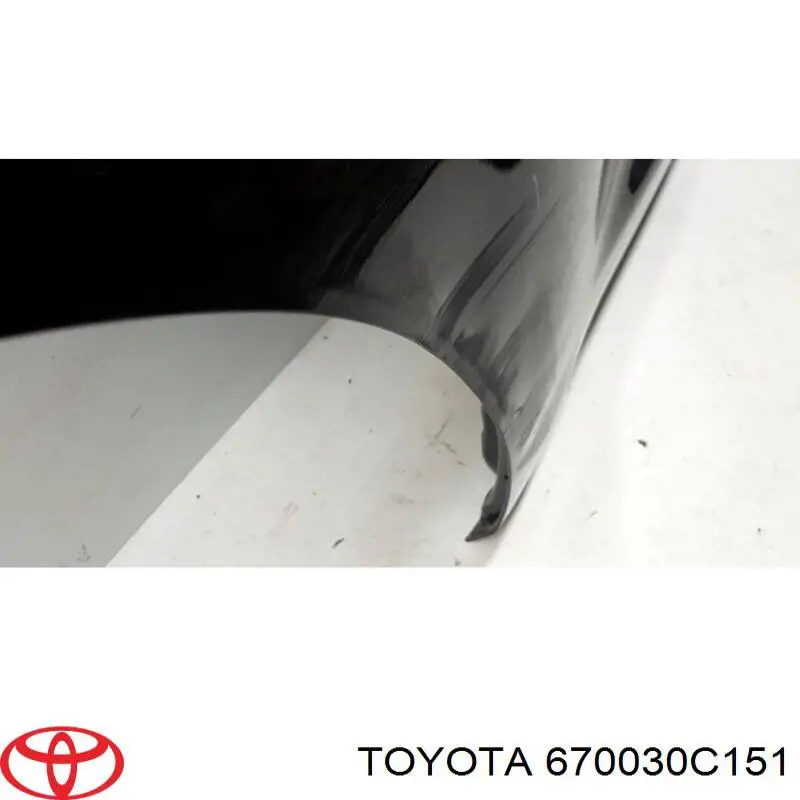 Двері задні, праві Toyota 670030C151 ціна, від 632.73 USD