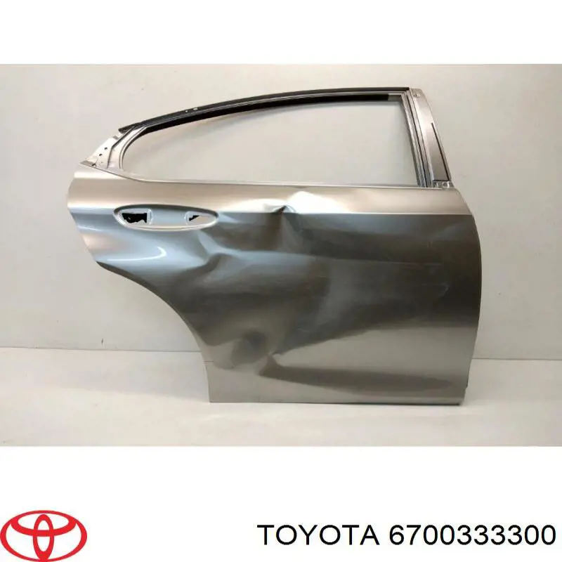 6700333300 Toyota Двері пасажирські задні праві