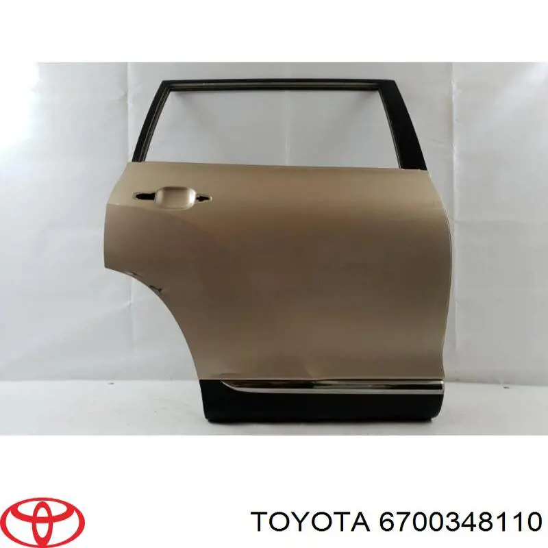 Купити 6700348110 Toyota Двері задні, праві