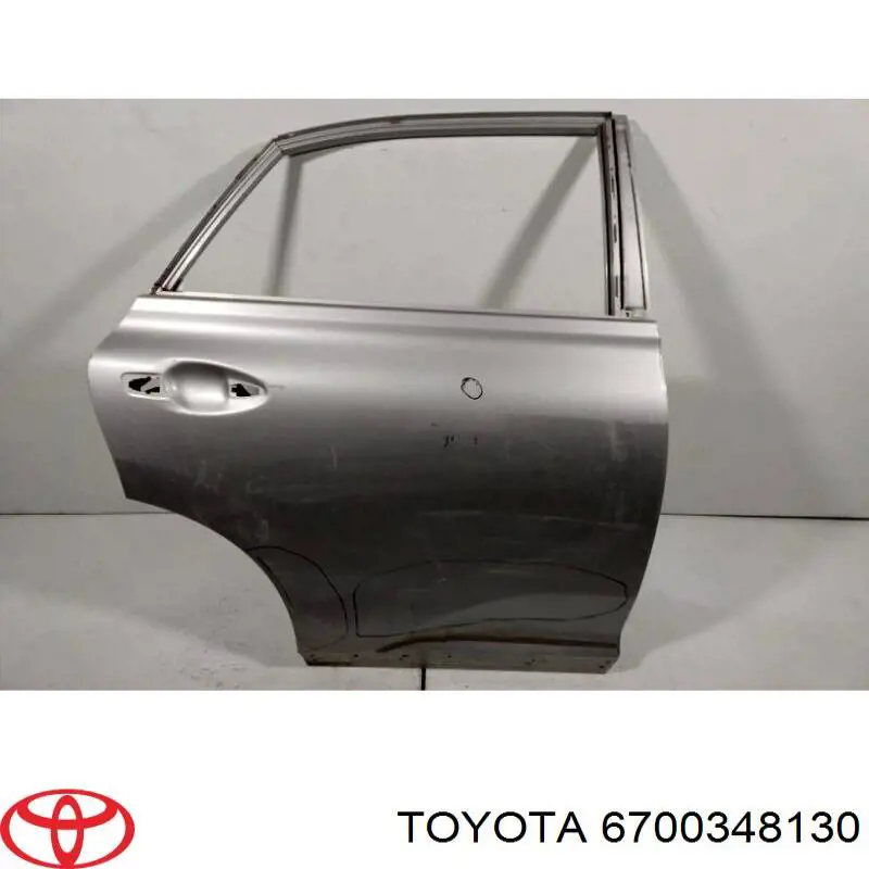 Купити 6700348130 Toyota Двері задні, праві