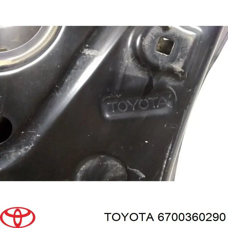 Двері задні, праві Toyota 6700360290 ціна, від 359.48 USD