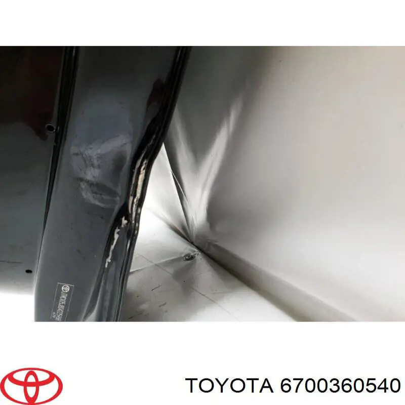Двері задні, праві 6700360540 Toyota