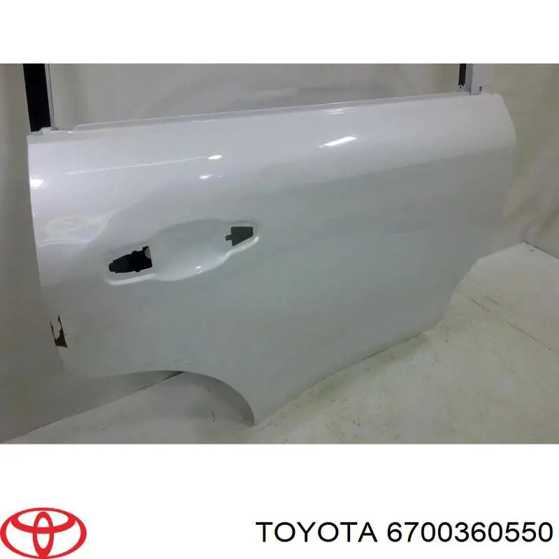 Купити 6700360550 Toyota Двері задні, праві