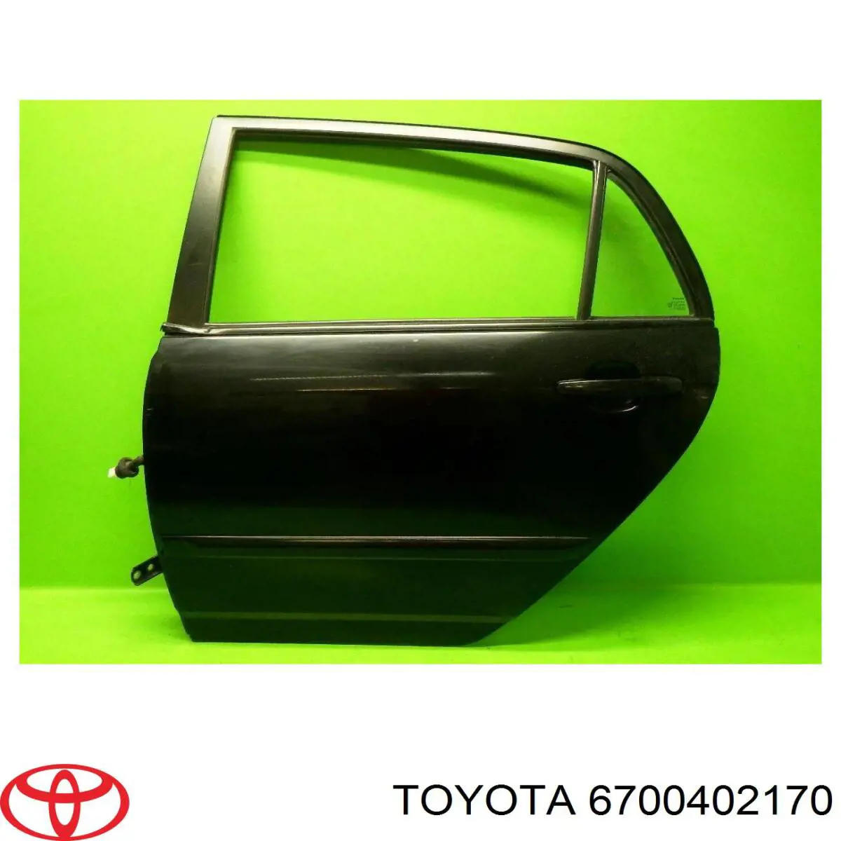 Двері задні, ліві Toyota Corolla (E12U) (Тойота Королла)