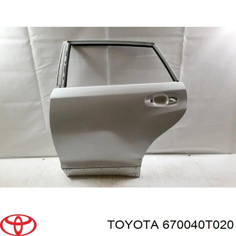 Двері задні, ліві Toyota Venza (AGV1, GGV1) (Тойота Венза)