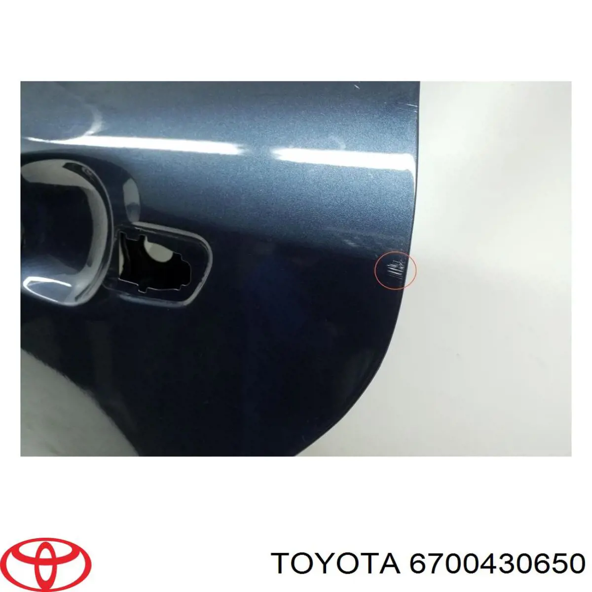 Двері задні Toyota 6700430650 ціна, від 451.47 USD