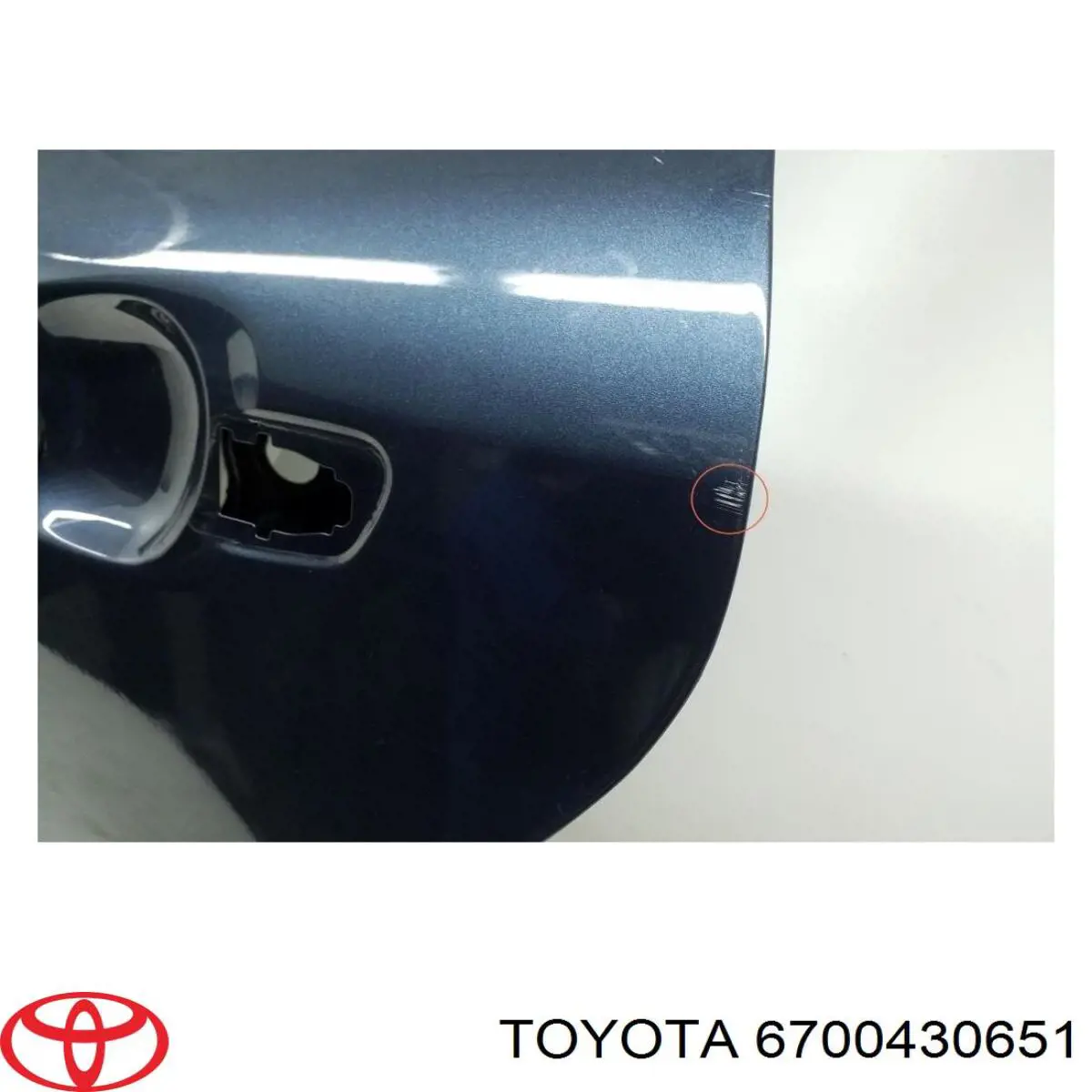 Двері задні Toyota 6700430651 ціна, від 633.46 USD