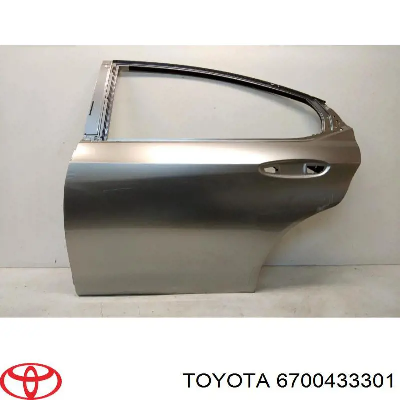 6700433301 Toyota Двері пасажирськи задні ліві