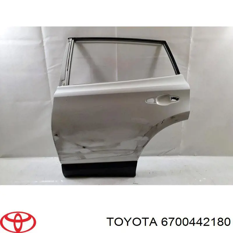 Двері задні, ліві Toyota RAV4 4 (A4) (Тойота Рав4)